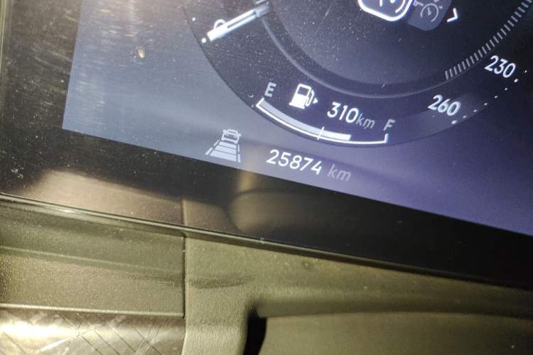 Used Lynk & Co 09 EM-P 2023 2.0TD EM-P Long-Range Version PM Six-Seater Odometer Close Up