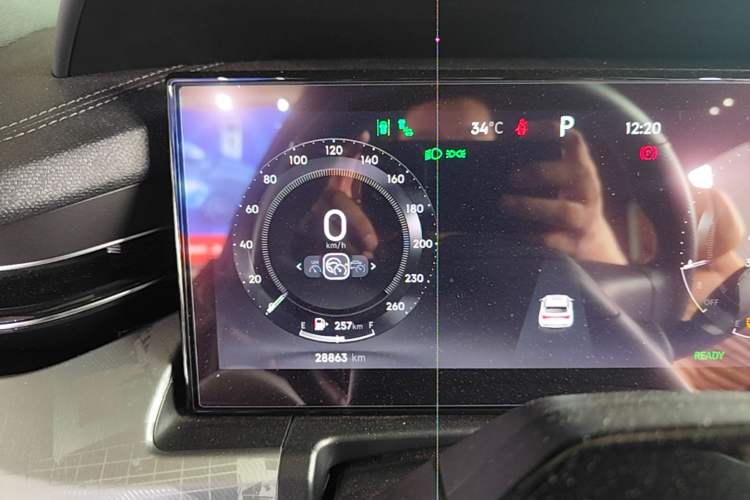 Used Lynk & Co 09 EM-P 2023 2.0TD EM-P Four-Wheel Drive Asian Games Executive Edition Five Seats Instrument Cluster