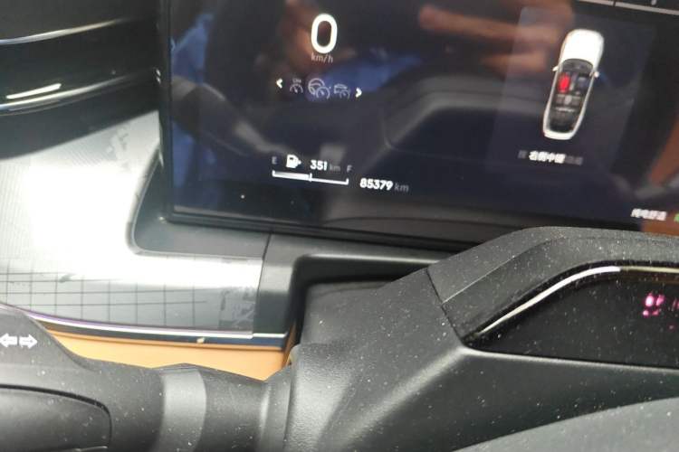 Used Lynk & Co 09 EM-P 2023 2.0TD EM-P Long-Range Version PM Six-Seater Odometer Close Up