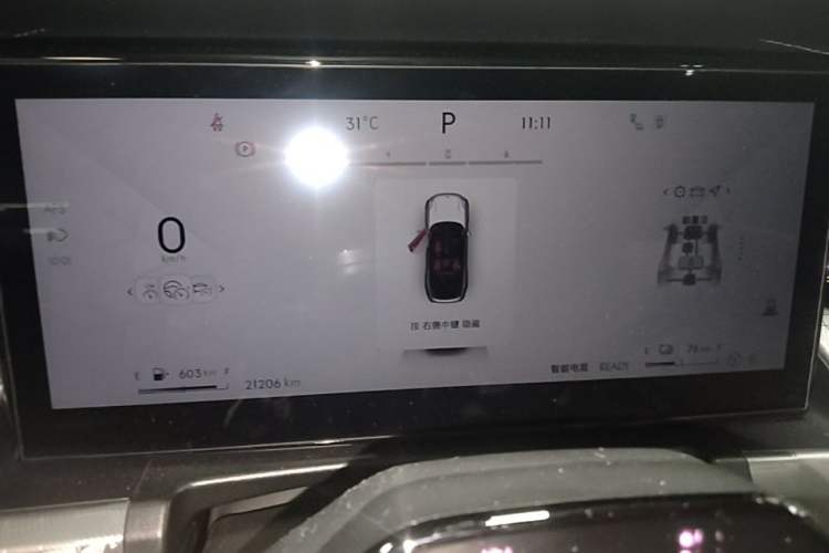 Used Lynk & Co 09 EM-P 2023 2.0TD EM-P Long-Range Version PM Six-Seater Instrument Cluster