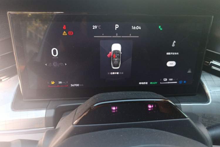 Used Lynk & Co 09 EM-P 2023 2.0TD EM-P Long-Range Version PM Six-Seater Instrument Cluster