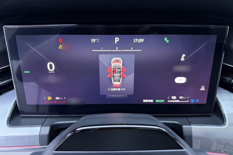 Used Lynk & Co 09 EM-P 2023 2.0TD EM-P Long-Range Version PM Six-Seater Instrument Cluster