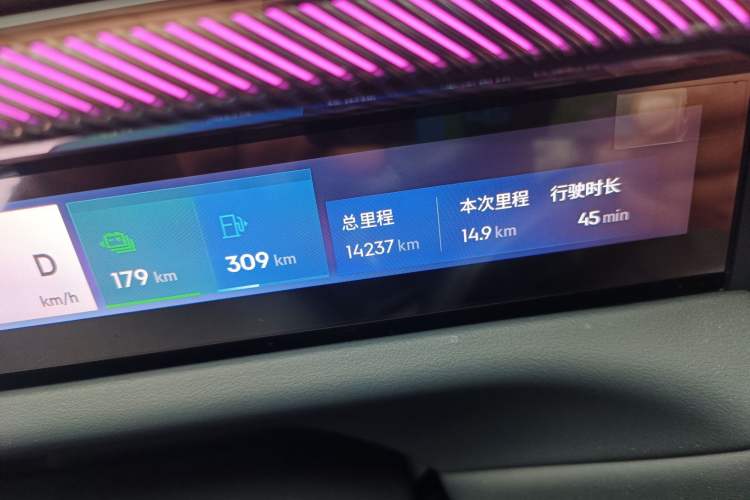 Used Lynk & Co 900 2025 2.0T Ultra Odometer Close Up