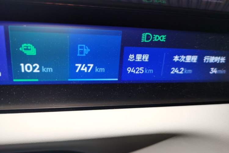 Used Lynk & Co 900 2025 2.0T Ultra Odometer Close Up