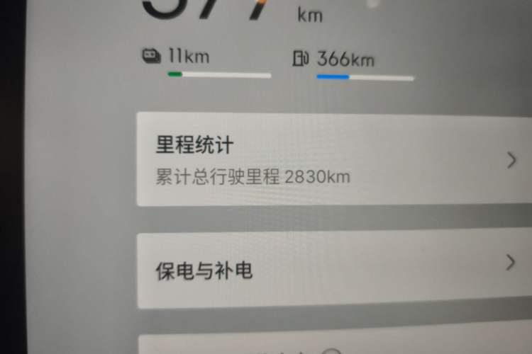 Used Lynk & Co 10 EM-P 2025 Model 240 Four-Wheel Drive Ultra Odometer Close Up