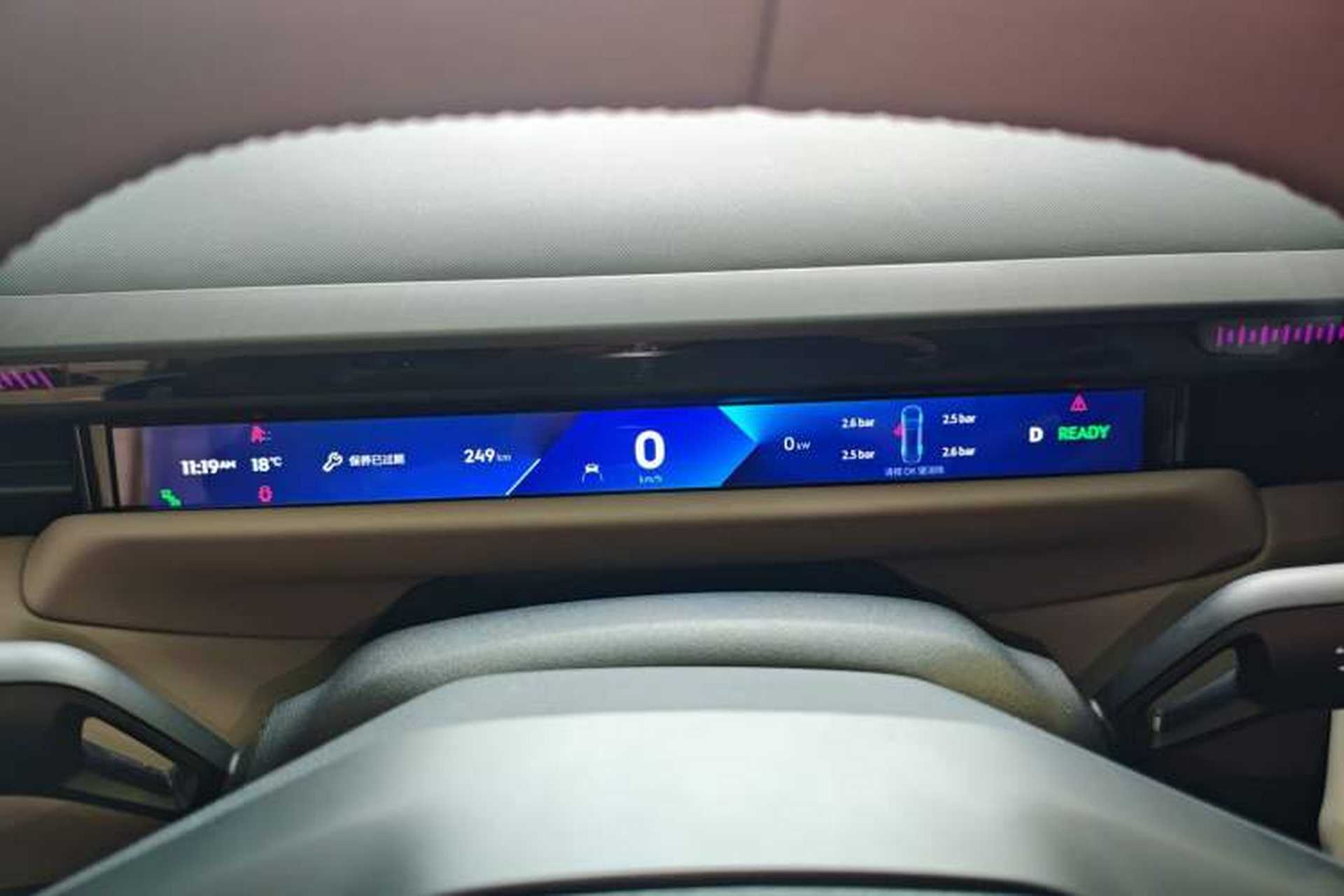 Used Lynk & Co Z10 2025 95 kWh 766 km Range Rear-Wheel Drive Max Instrument Cluster