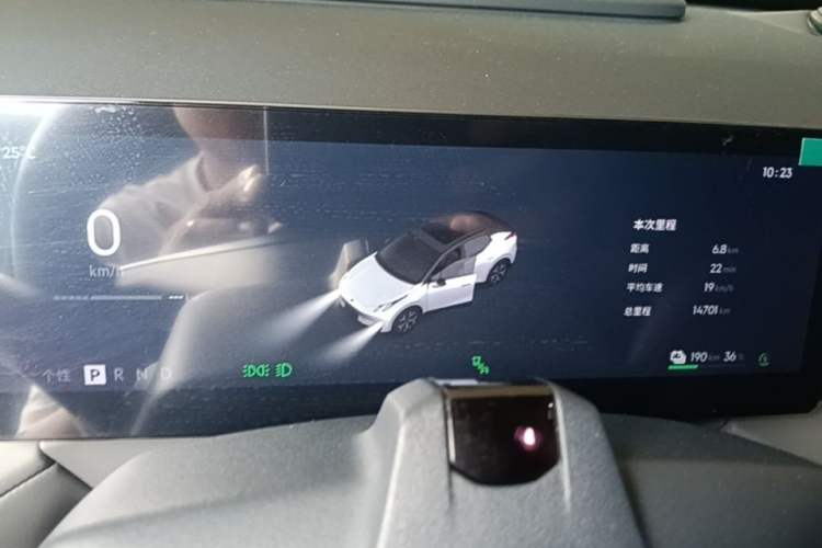 Used Lynk & Co Z20 2025 530 km Range Rear-Wheel Drive Max Instrument Cluster