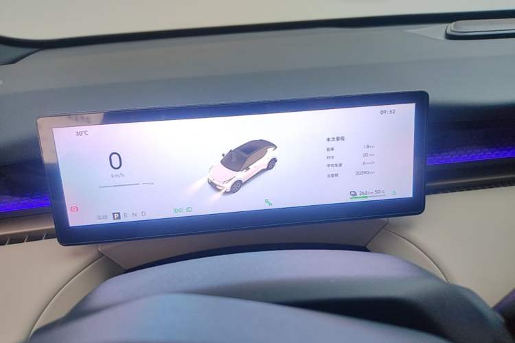Used Lynk & Co Z20 2025 530 km Range Rear-Wheel Drive Pro Instrument Cluster
