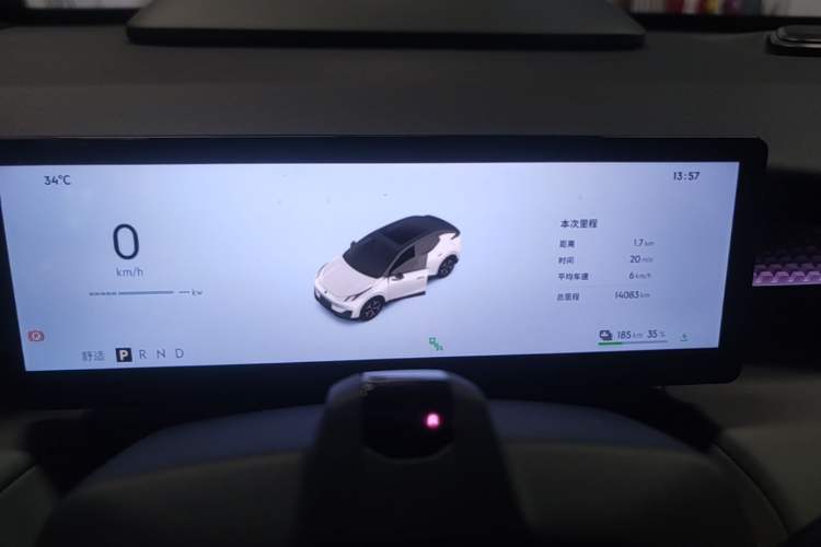 Used Lynk & Co Z20 2025 530 km Range Rear-Wheel Drive Max Instrument Cluster
