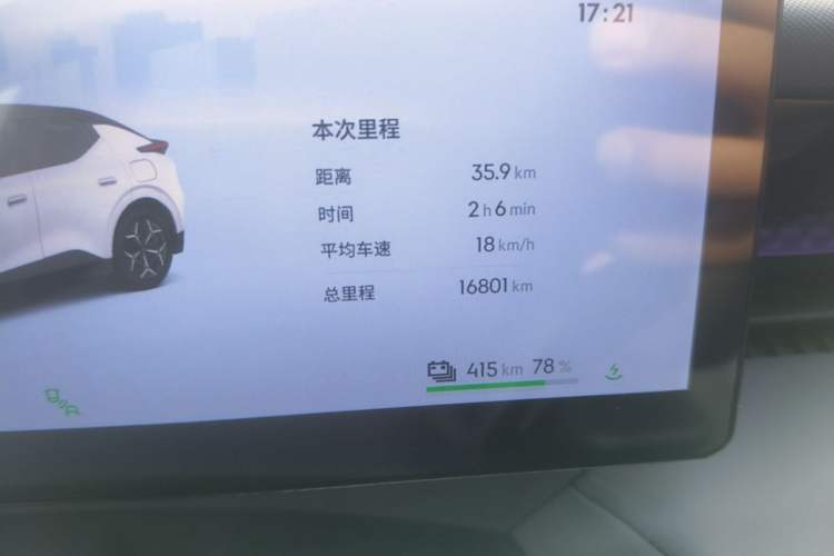 Used Lynk & Co Z20 2025 530 km Range Rear-Wheel Drive Pro Odometer Close Up