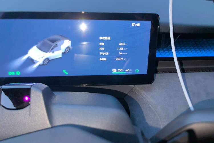 Used Lynk & Co Z20 2025 530 km Range Rear-Drive Max "Chasing the Sun" Edition Odometer Close Up