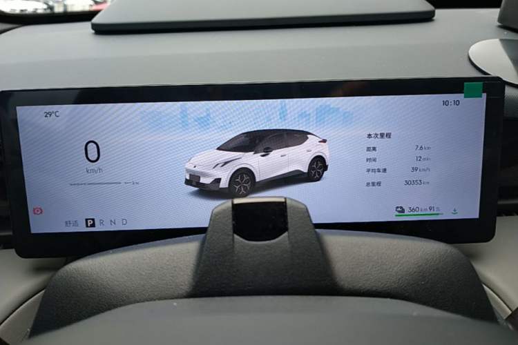 Used Lynk & Co Z20 2025 530 km Range Rear-Wheel Drive Max Instrument Cluster