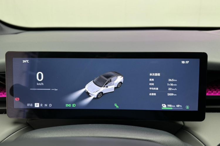 Used Lynk & Co Z20 2025 530 km Range Rear-Wheel Drive Pro Odometer Close Up