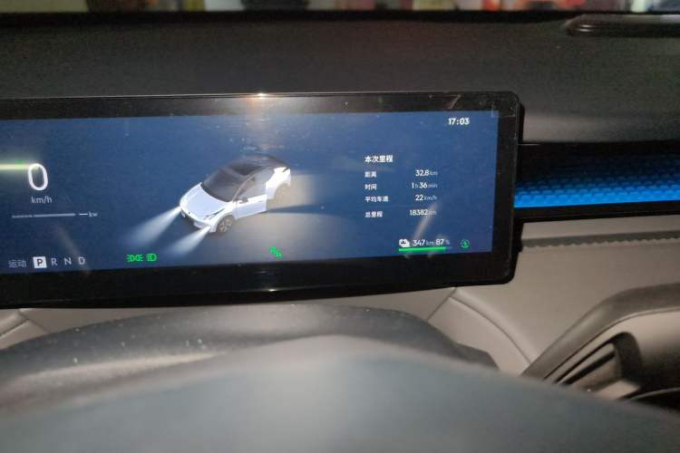 Used Lynk & Co Z20 2025 530 km Range Rear-Wheel Drive Pro Odometer Close Up