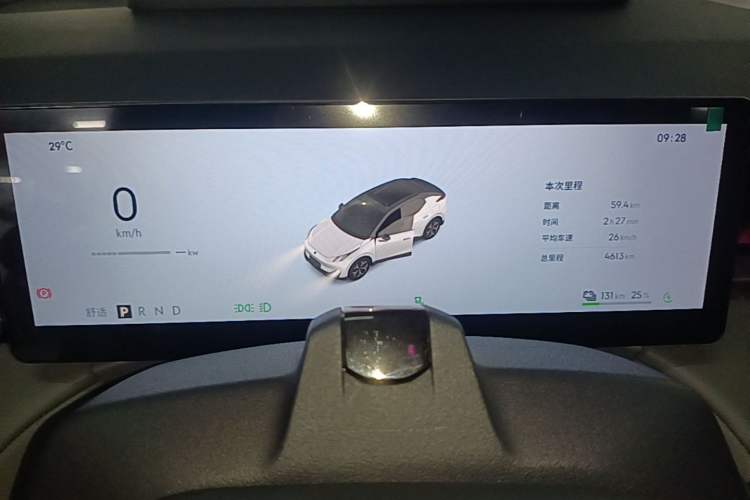 Used Lynk & Co Z20 2025 530 km Range Rear-Wheel Drive Max Instrument Cluster