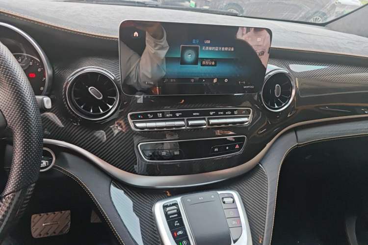 Used Mansory MV600 2021 2.0T Yuyu Gold Audio And AC Panel