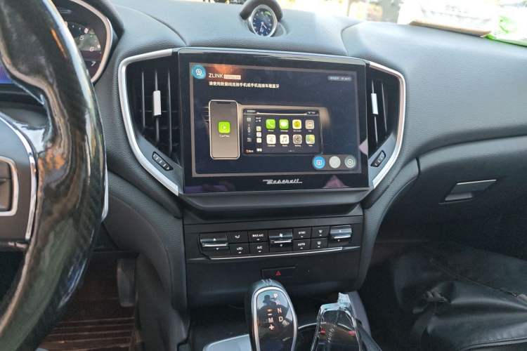 Used Maserati Ghibli 2014 3.0T Standard Edition Audio And AC Panel