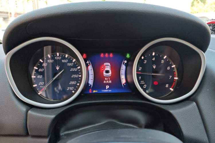 Used Maserati Ghibli 2014 3.0T Standard Edition Instrument Cluster