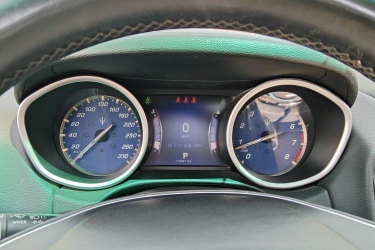 Used Maserati Ghibli 2014 3.0T Standard Edition Instrument Cluster