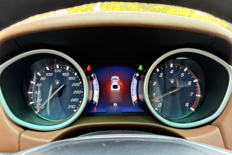 Used Maserati Ghibli 2014 3.0T Standard Edition Instrument Cluster