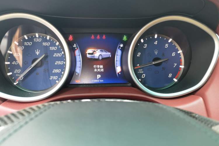 Used Maserati Ghibli 2014 3.0T Standard Edition Instrument Cluster