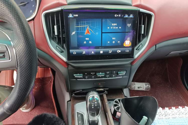 Used Maserati Ghibli 2014 3.0T Standard Edition Audio And AC Panel