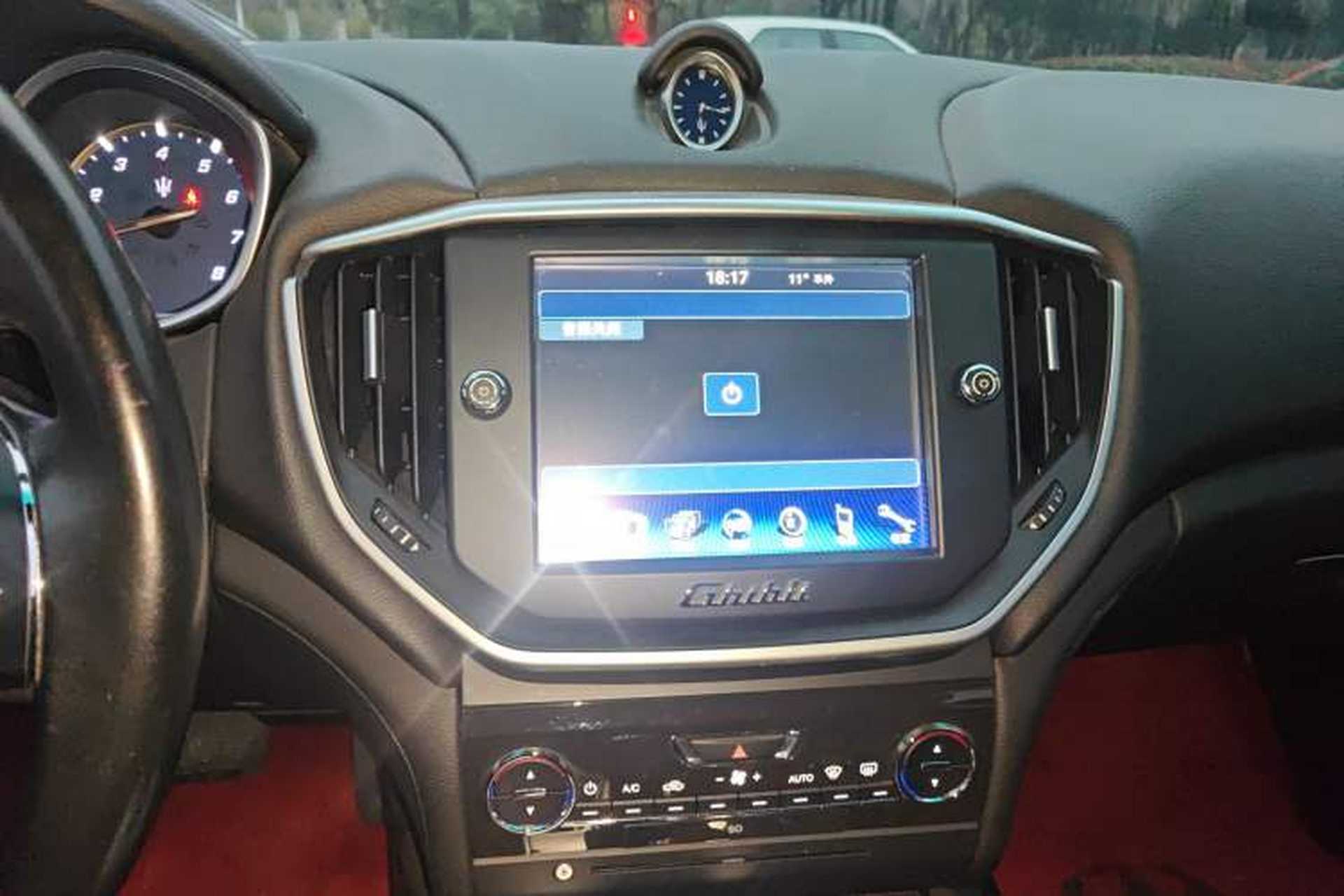 Used Maserati Ghibli 2014 3.0T Standard Edition Audio And AC Panel