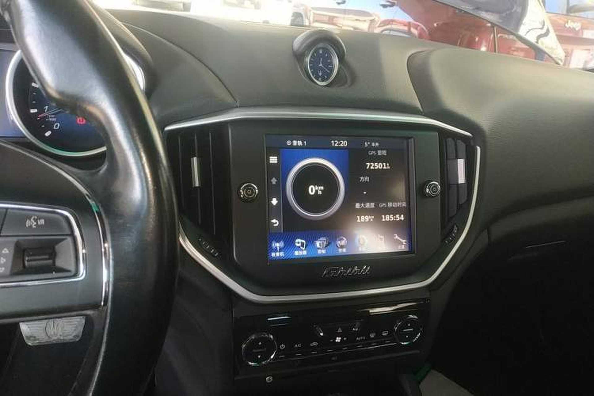 Used Maserati Ghibli 2014 3.0T Standard Edition Audio And AC Panel