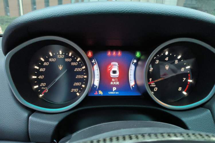 Used Maserati Ghibli 2014 3.0T Standard Edition Instrument Cluster