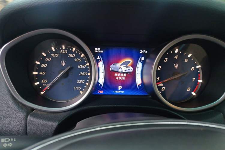Used Maserati Ghibli 2014 3.0T Standard Edition Instrument Cluster