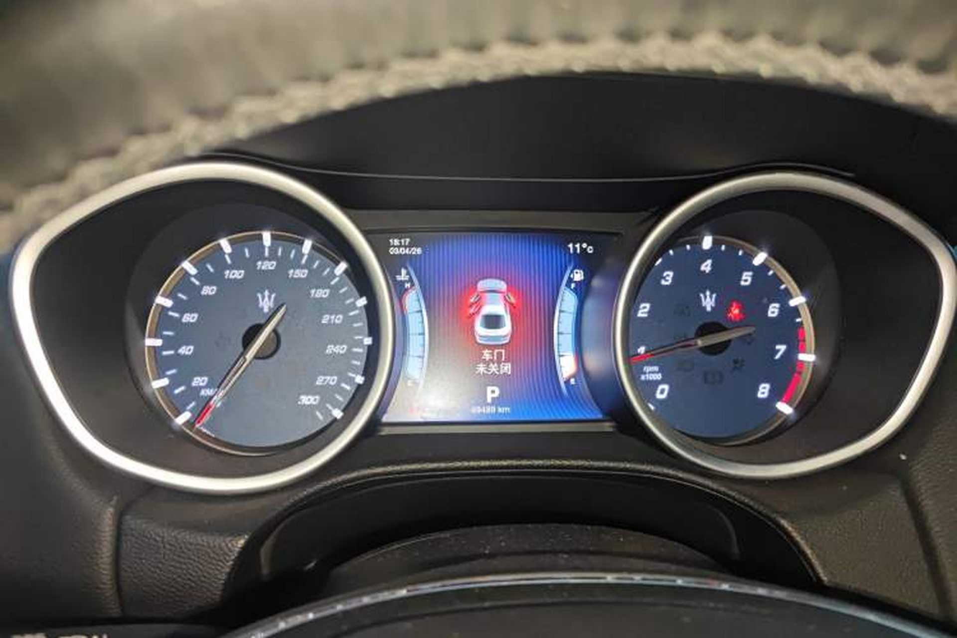 Used Maserati Ghibli 2014 3.0T Standard Edition Instrument Cluster