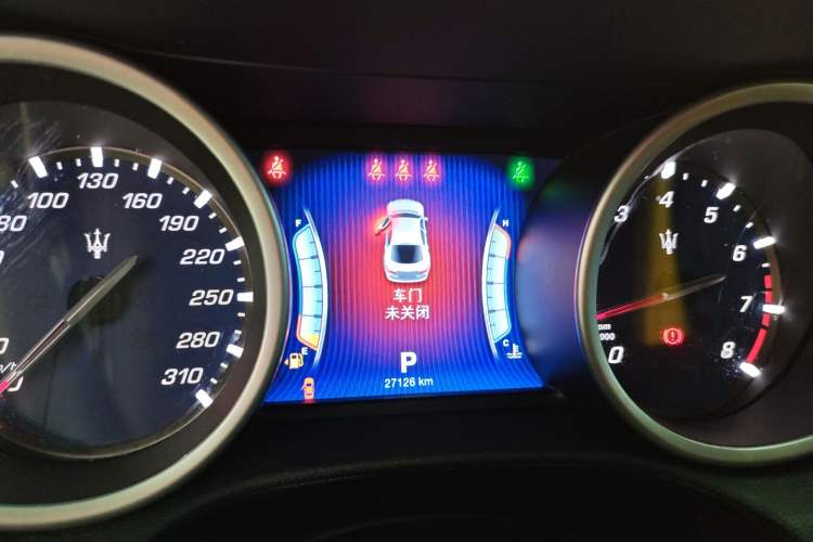 Used Maserati Ghibli 2014 3.0T Standard Edition Instrument Cluster