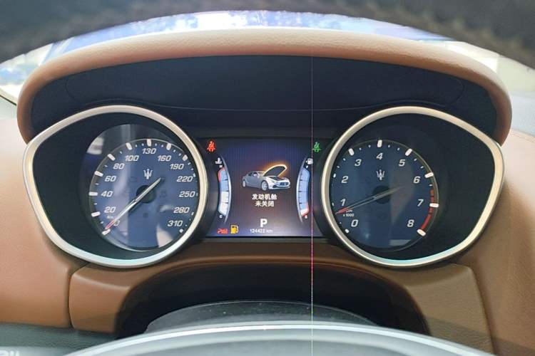 Used Maserati Ghibli 2014 3.0T Standard Edition Instrument Cluster