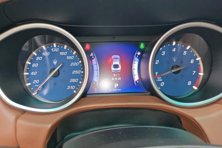 Used Maserati Ghibli 2014 3.0T Standard Edition Instrument Cluster