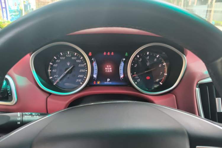 Used Maserati Ghibli 2014 3.0T Standard Edition Instrument Cluster