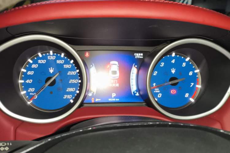Used Maserati Ghibli 2014 3.0T Standard Edition Instrument Cluster