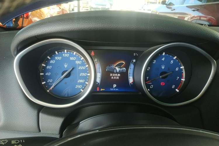 Used Maserati Ghibli 2014 3.0T Standard Edition Instrument Cluster