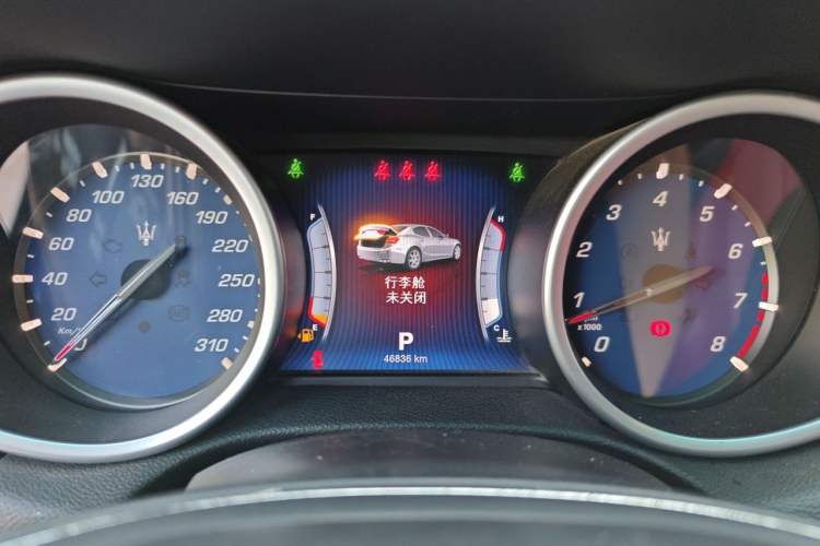 Used Maserati Ghibli 2014 3.0T Standard Edition Instrument Cluster