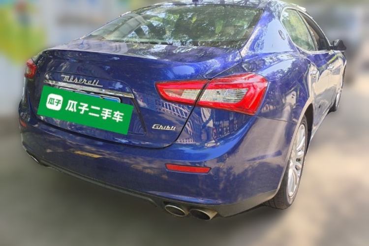 Used Maserati Ghibli 2014 3.0T Standard Edition Rear Right 45 Deg
