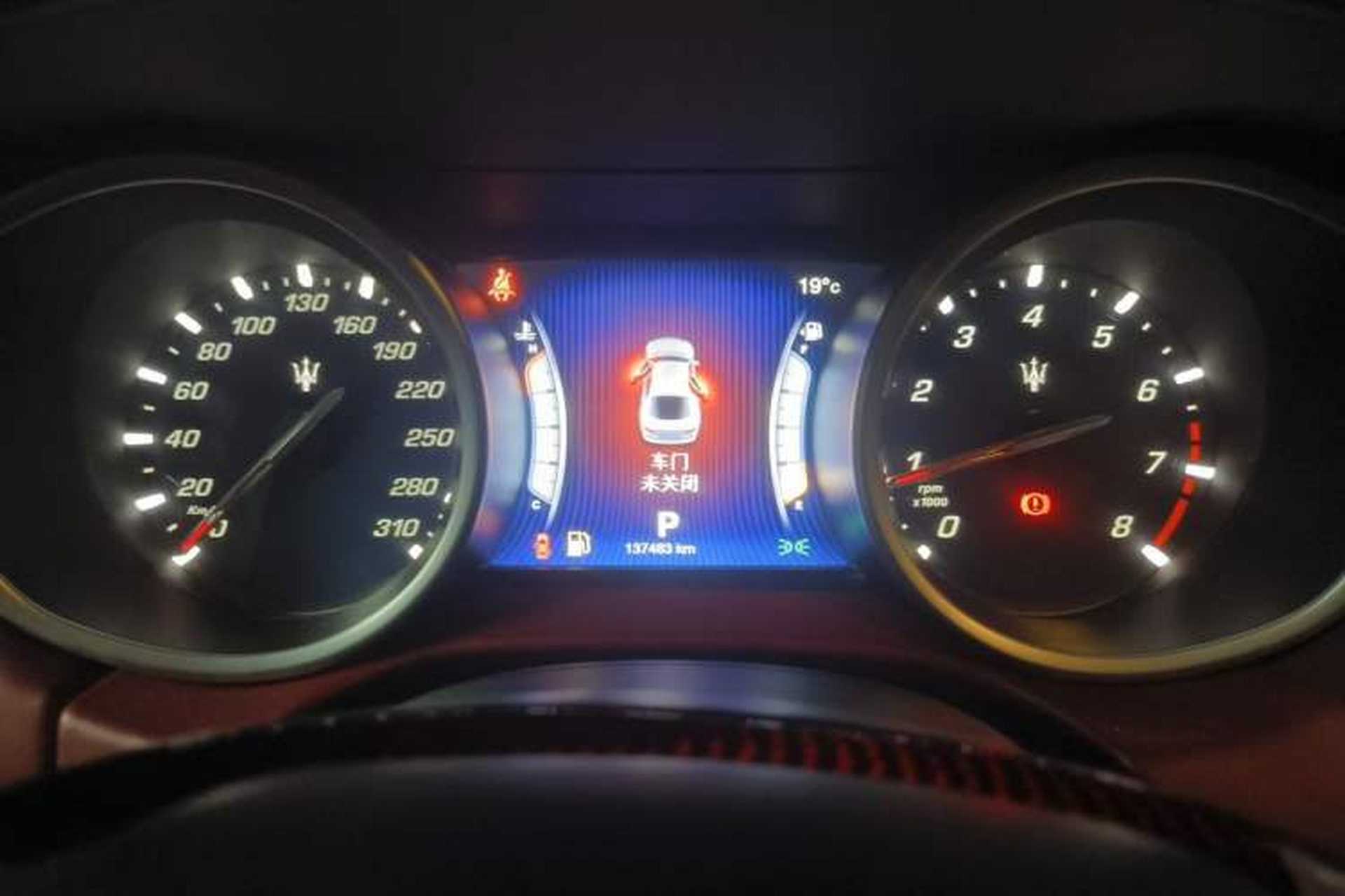 Used Maserati Ghibli 2014 3.0T Standard Edition Instrument Cluster