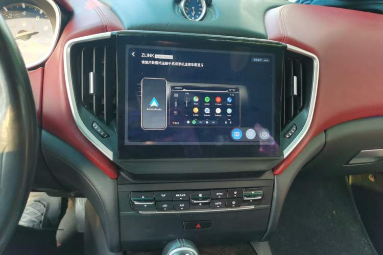 Used Maserati Ghibli 2014 3.0T Standard Edition Audio And AC Panel