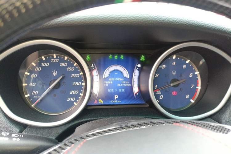 Used Maserati Ghibli 2014 3.0T Standard Edition Instrument Cluster