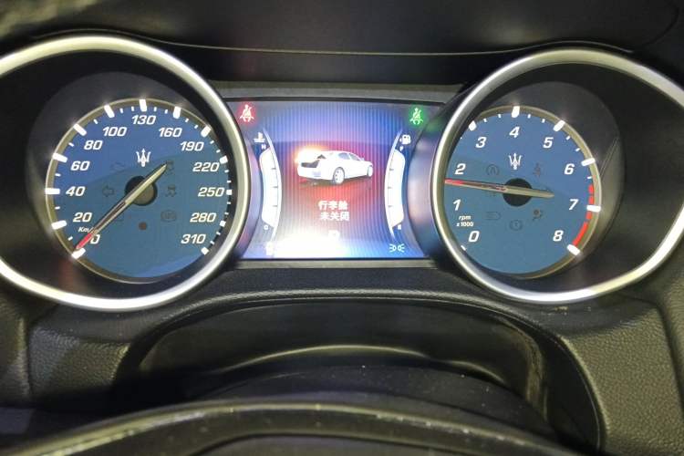 Used Maserati Ghibli 2014 3.0T Standard Edition Instrument Cluster