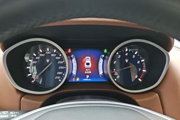 Used Maserati Ghibli 2014 3.0T Standard Edition Instrument Cluster