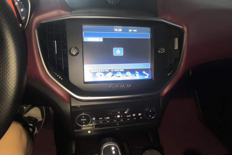 Used Maserati Ghibli 2014 3.0T Standard Edition Audio And AC Panel