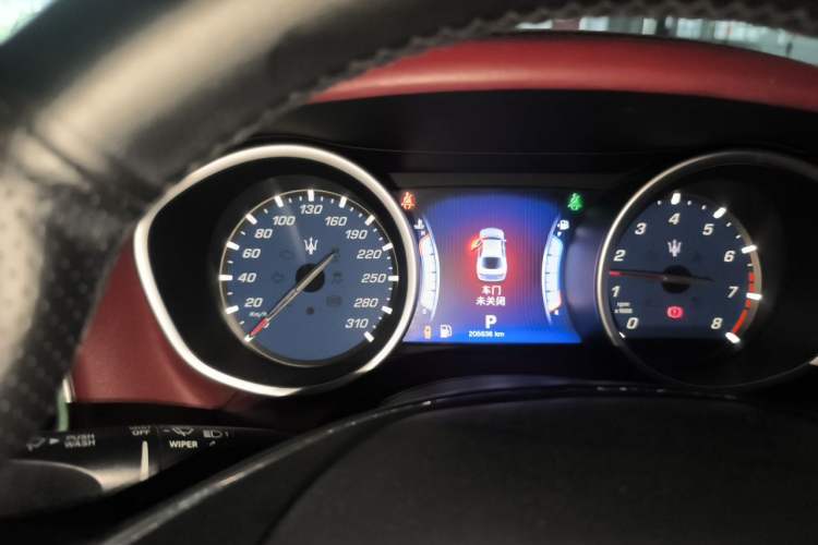 Used Maserati Ghibli 2014 3.0T Standard Edition Instrument Cluster