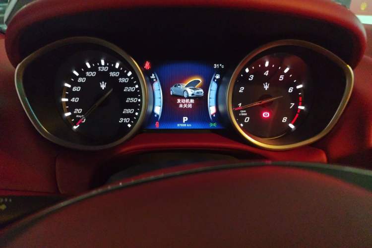 Used Maserati Ghibli 2014 3.0T Standard Edition Instrument Cluster