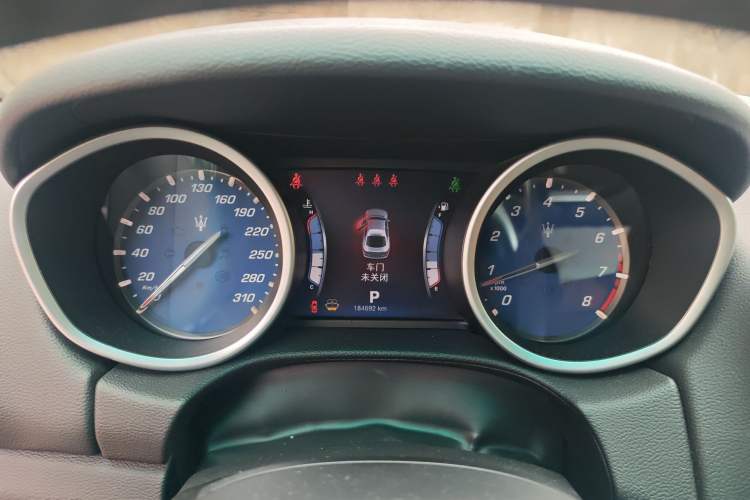 Used Maserati Ghibli 2014 3.0T Standard Edition Instrument Cluster