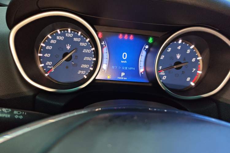 Used Maserati Ghibli 2014 3.0T Standard Edition Instrument Cluster