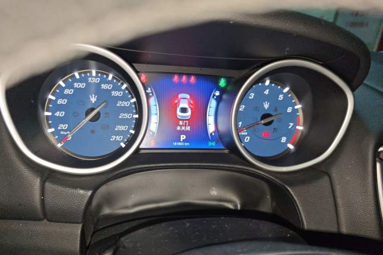 Used Maserati Ghibli 2014 3.0T Standard Edition Instrument Cluster
